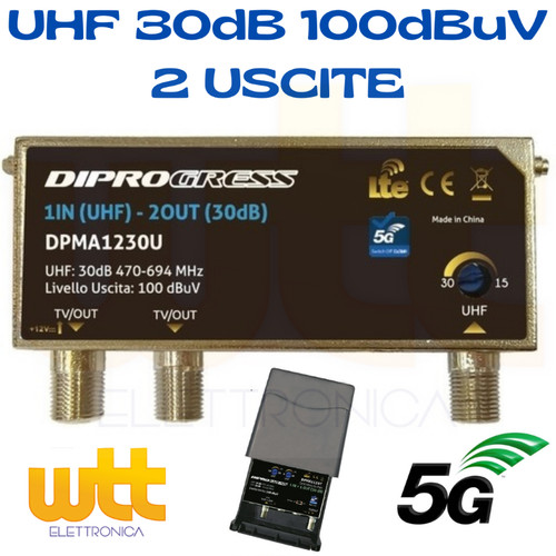 Amplificatore antenna - antenna, tv