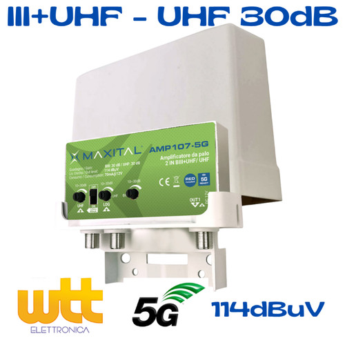 Amplificatore antenna - antenna, tv
