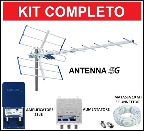Kit antenna dvb - dvb-t2, uhf
