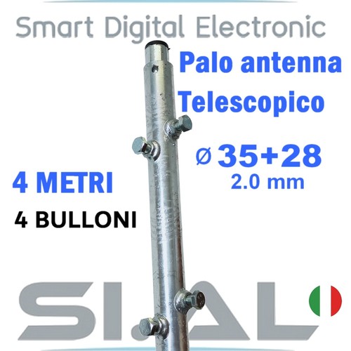 Palo antenna telescopico - , 4