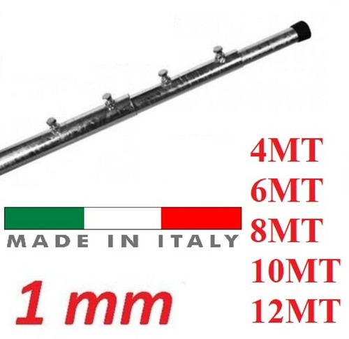 Palo telescopico antenna 8 - palo,